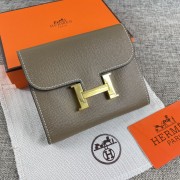 Fake Hermes Grey WALLET RS22103