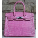 Copy Hermes Horseshoe Birkin 30cm Bag Handstitched, Rose Confetti 1Q/Anemone P9 RS00882