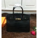 Hermes Birkin 30cm Box Gold Hardware Bag Hand Stitched So Black Hardware, So Black RS07387