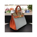 Hermes Birkin 30cm Taurillon Clemence Bag Handstitched Palladium Hardware, Rouge Casaque Swift RS10500