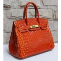 Knockoff Hermes Birkin Casaque 30cm Calfskin Leather Matte Silver Hardware Fully Handstitched Gris Tourterelle CK81/Moutarde 9U/Sanguine 9M RS08991