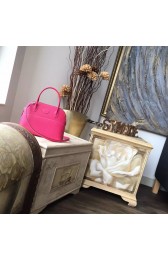 Copy Hermes Bolide 27cm Epsom Calfskin Leather Bag Palladium Hardware Handstitched, Rose Tyrien E5 RS13024
