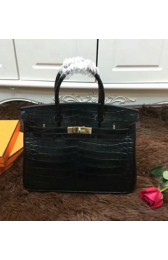 Hermes Birkin 30cm Box Gold Hardware Bag Hand Stitched So Black Hardware, So Black RS07387