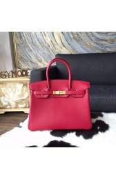 Hermes Birkin 30cm Swift Calfskin Bag Original Leather Handstitched, Ruby B5 RS21181