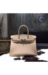 Hermes Birkin 30cm Taurillon Clemence Bag Handstitched Gold/Palladium Hardware, Gris Tourterelle CK81 RS10331