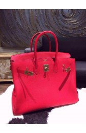 Hermes Birkin 35cm Togo Hand Stitched Bag Gold Hardware, Rouge Casaque Q5 RS12100