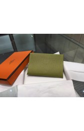 Hermes Calvi Card Holder Case Handstitched Taurillon Clemence Calfskin, Canopee V6 RS09392