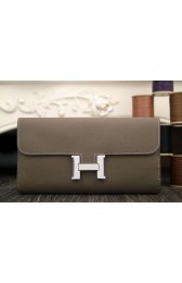 Hermes Constance Wallet In Etoupe Epsom Leather RS18770