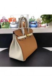Hermes Horseshoe Birkin Tri-Color 30cm Epsom Calfskin Handstitched, Atoll 3P, Rose Confetti 1Q, Soufre C9 RS16973