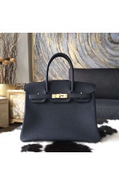 High Quality Replica Hermes Birkin 30cm Togo Calfskin Bag Handstitched Gold Hardware, Plomb CK76 RS03094