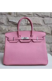 Knockoff Hermes Horseshoe Birkin 25cm Epsom Calfskin Bag Handstitched, Rose Confetti 1Q/Noir Black RS12833