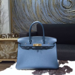 AAAAA Replica Hermes Birkin 30cm Togo Calfskin Bag Handstitched Gold Hardware, Colver 1P RS03555