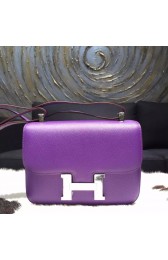 Designer Replica Hermes Constance 23cm Epsom Calfskin Original Leather Handstitched Palladium Hardware, Crocus 9W RS06472