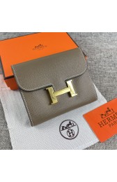 Fake Hermes Grey WALLET RS22103