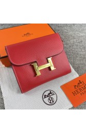Fake Hermes Red Wallet RS22104
