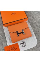 Fake Hermes Silver Hardware Brown Wallet RS22114
