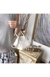 Hermes Lindy 26cm/30cm Swift Calfskin Bag Handstitched Palladium Hardware, Craie CC10 RS17621