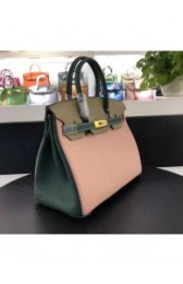 Replica Hermes Shiny Alligator Birkin 30cm Bag Hand Stitched Palladium Hardware Handstitched, Tempete N7 RS00503