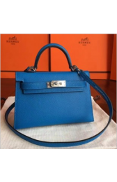 Hermes Mykonos Epsom Kelly Mini II 20cm Handmade Bags RS23470