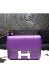 Replica Hermes Constance 24cm Epsom Calfskin Original Leather Hand Stitched, Crocus 9W RS10141