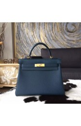 Replica Hermes Kelly 28cm Togo Calfskin Bag Palladium Hardware Handstitched, Colvert 1P RS02300